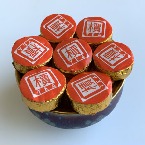 Шу пуэр Сяоцзыньбинь в таблетках выдержанный 2003 года 100 г. Photo 3